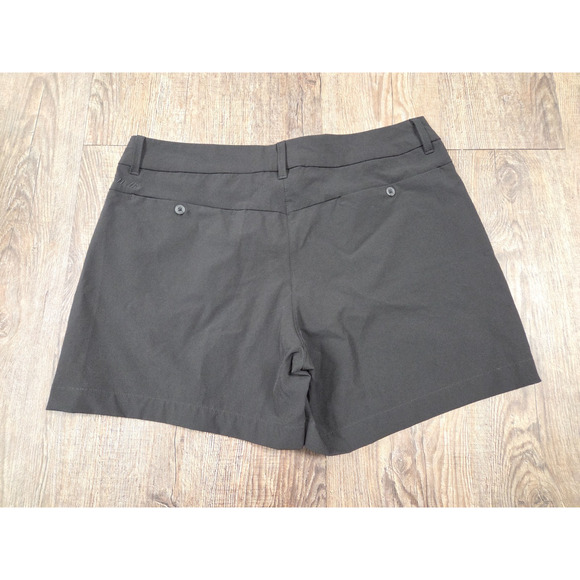 Willit Shorts Flat Front Solid Black Outdoor Cargo Hiking Outdoor Fishing Size 6 - Picture 4 of 4